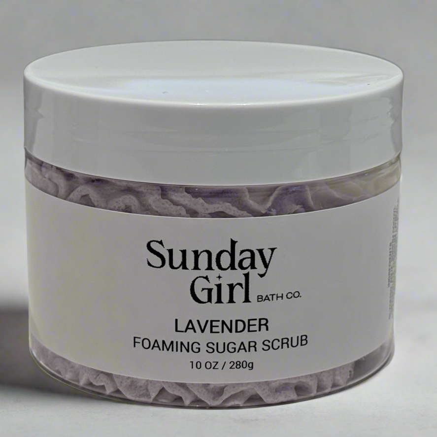 Lavender Foaming Sugar Scrub