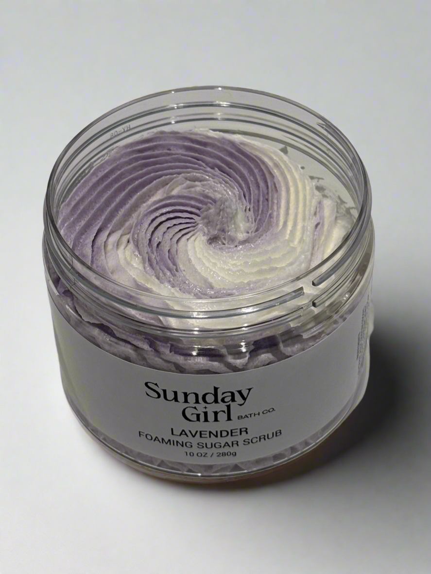 Lavender Foaming Sugar Scrub