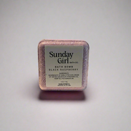 Black Raspberry Bath Bomb